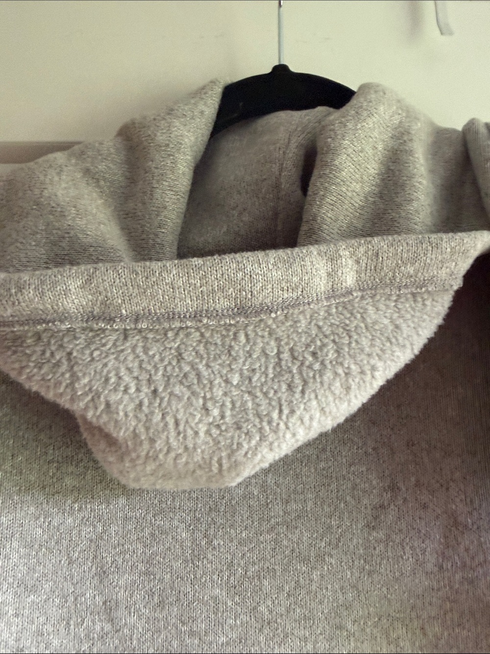 L.L. Bean Light Gray Cowl-Neck Sweater - Picture 2 of 4